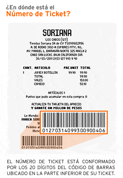 Portal de facturación Soriana - facturacion soriana ticket